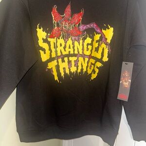 Netflix Stranger Things Black Sweatshirt